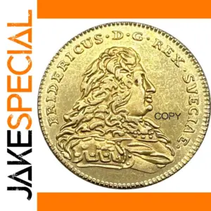 Vintage Gold Replica Coin for Collectors