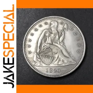 Vintage Copper Liberty Coin 38mm Collectible