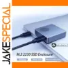 Mini 2230 NVMe M.2 SSD Enclosure with USB 3.2