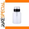 200ML Transparent Plastic Alcohol Dispenser Bottle