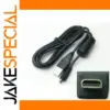 Black USB Data Cable for Kodak Cameras