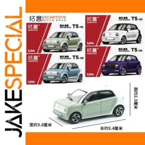 Great Wall Electric Black Cat Diecast Model 1/64 Scale