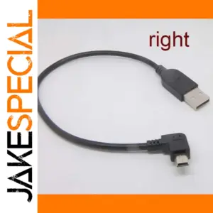 27cm USB Right-Angle Adapter for Devices