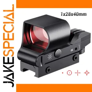 Durable Tactical Red Dot Sight 28x40mm