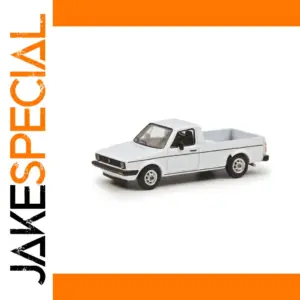 Vintage White 1:64 Diecast Pickup Model