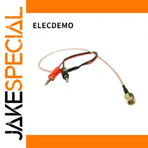 ElecDemo RF SMA to Banana Head Cable 50cm