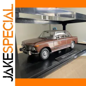 Vintage Brown BMW 2002 ti Diana Model 1:18 Scale