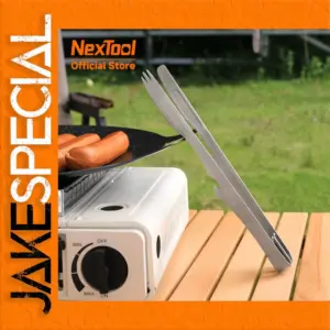 NexTool Titanium 4-in-1 Camping Tongs Set