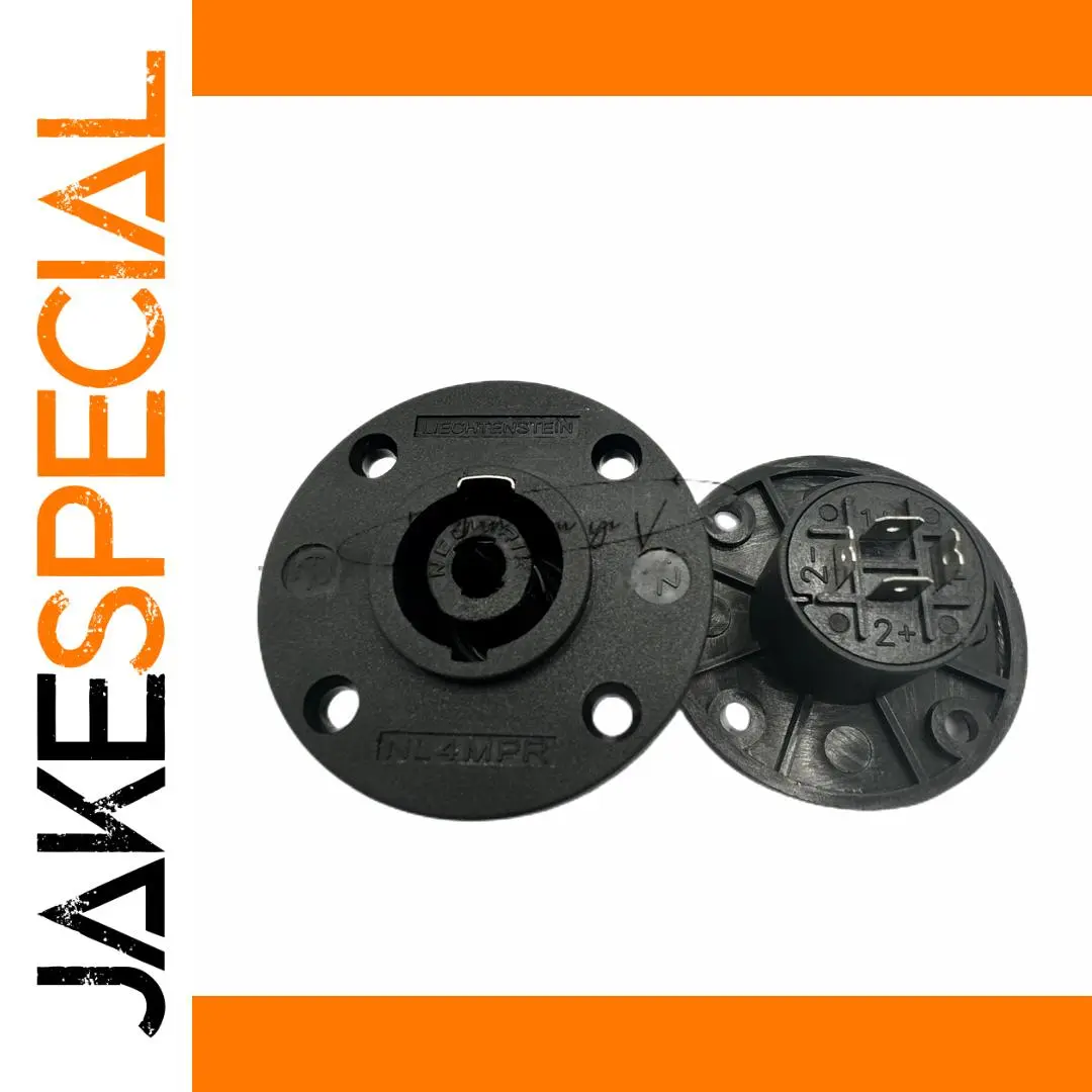 High-Quality NL4MPR speakON Speaker Connectors Set 1 High-Quality NL4MPR speakON Speaker Connectors Set