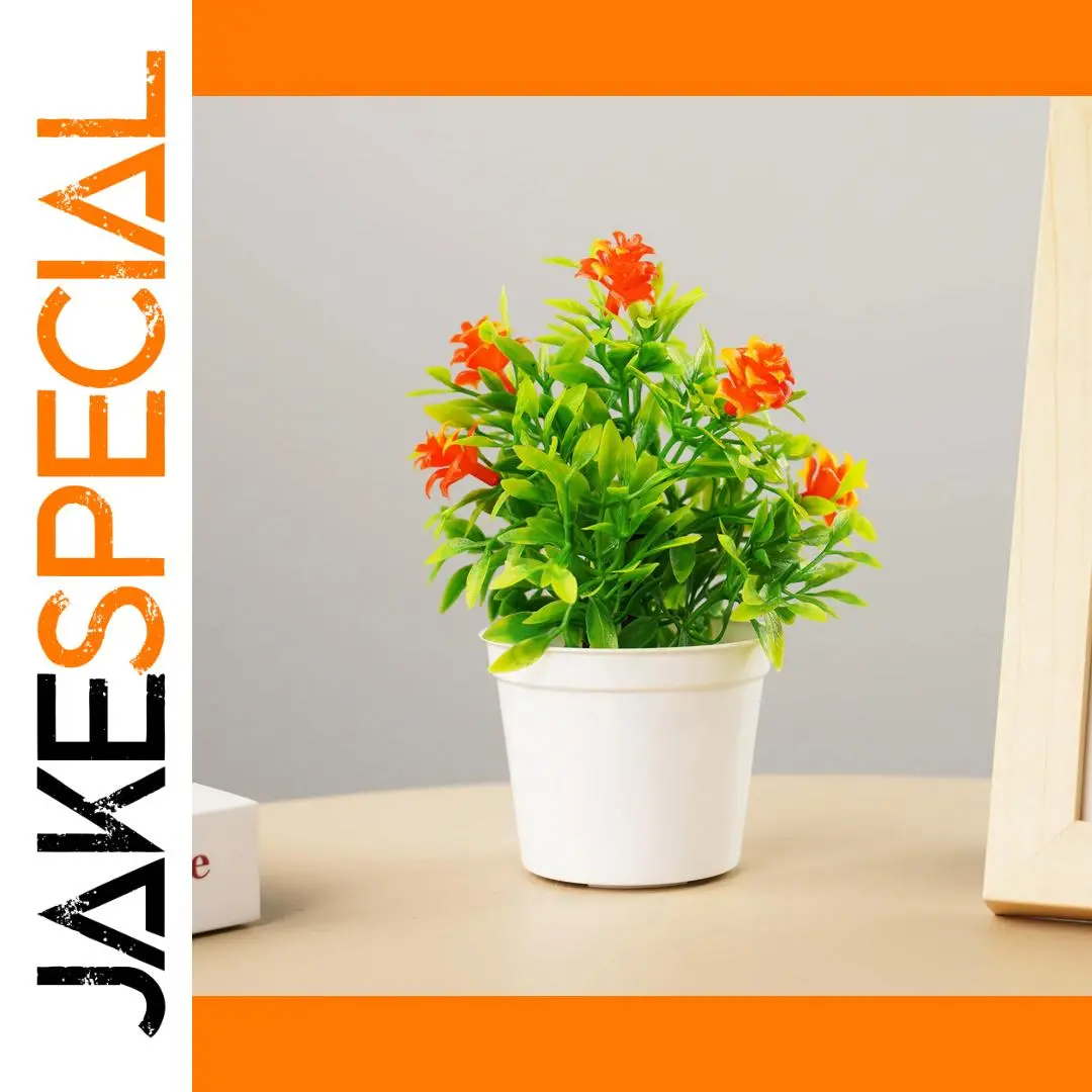 Artificial Bonsai Tree with Vibrant Flowers 1 Artificial Bonsai Tree with Vibrant Flowers