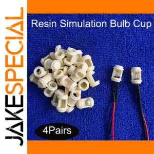 Resin LED Bulb Cup Set for RC Boats