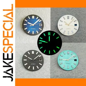 Green Luminous Dial for NH35/36/38 & 4R/6R/7S Watches