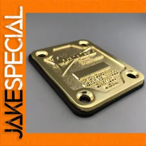 Gold Guitar Neck Plate for Ibanez North Hollywood