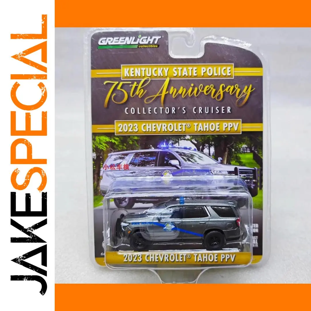 Greenlight 1/64 Chevy Tahoe Police Model 1 Greenlight 1/64 Chevy Tahoe Police Model