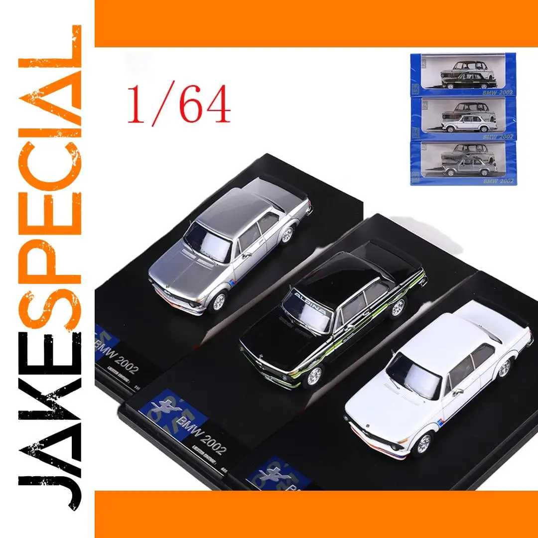 BMW 2002 Turbo 1:64 Diecast Model Collector's Display 1 BMW 2002 Turbo 1:64 Diecast Model Collector's Display