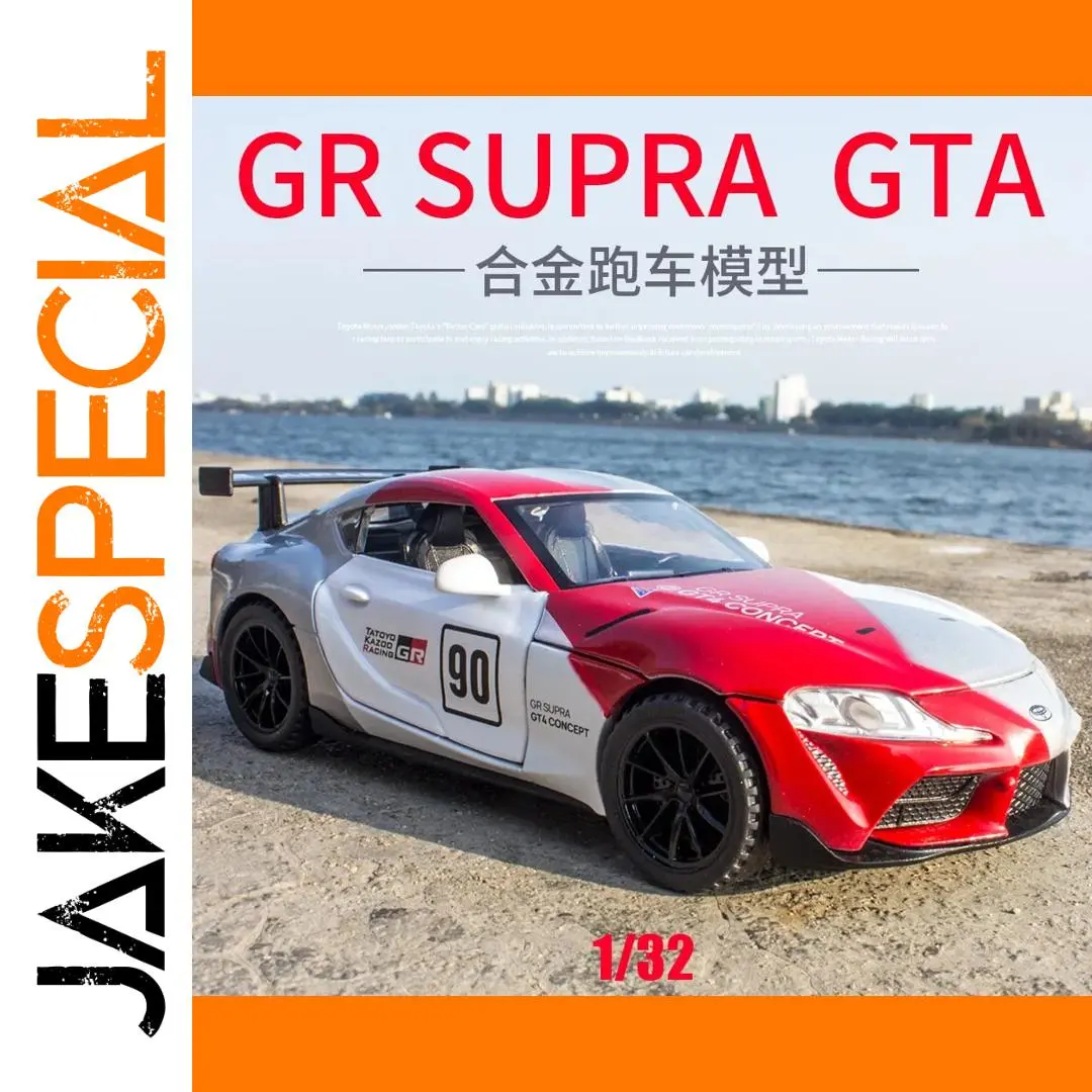 Toyota GR Supra GT4 Diecast Model 1:32 Scale 1 Toyota GR Supra GT4 Diecast Model 1:32 Scale