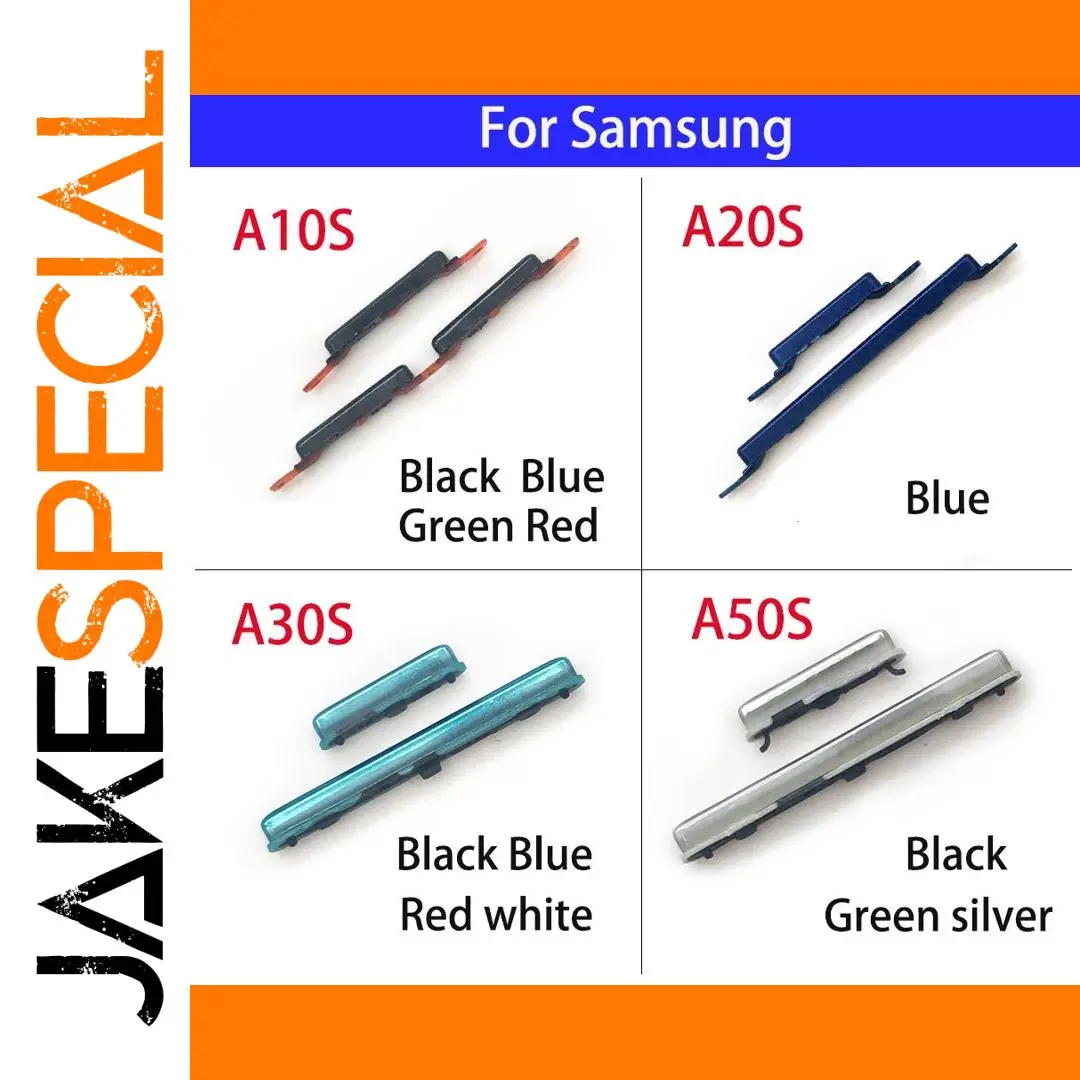 Samsung A10S/A20S/A21S/A30S/A50S Replacement Button Set 1 Samsung A10S/A20S/A21S/A30S/A50S Replacement Button Set