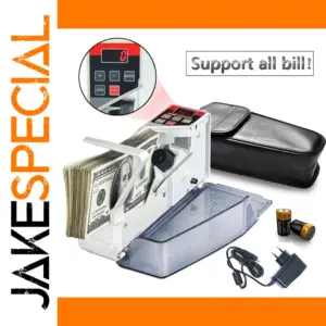 Portable White Money Counter by APWIKOGER