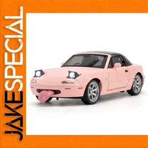 Pink Mazda MX-5 1:32 Diecast Model with Lights
