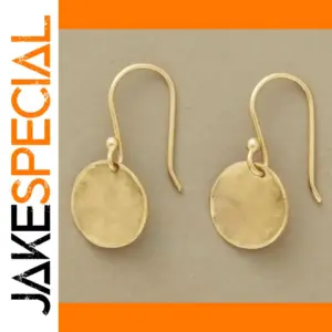 Vintage Gold Drop Earrings for Women
