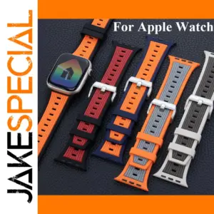 Vibrant Silicone Watch Band for Apple Watch