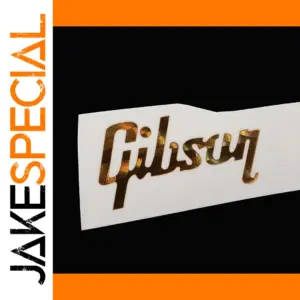 Gold Water Slide Decal for Guitar Pegheads