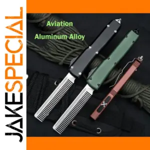 Portable EDC Steel & Aluminum Comb