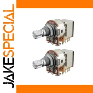 High-Quality Short Shaft Guitar Potentiometers 250K/500K Ohm