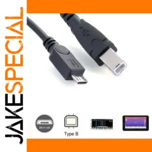 Micro USB to USB 2.0 B OTG Cable for Devices