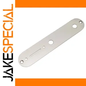 Tele Guitar Control Plate in Chrome, Black, Gold