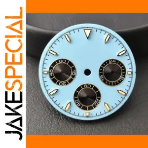 Panda-Style Dial for VK63 Watches 29mm