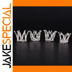 Mini Crystal Crown Hair Comb for Girls