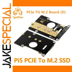 Raspberry Pi 5 PCIe to M.2 SSD Adapter Board