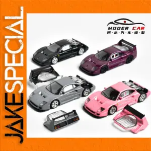 Ferrari F40 LM 1:64 Diecast Model in Multiple Colors