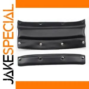 Black Leather Headband Cover for Headphones