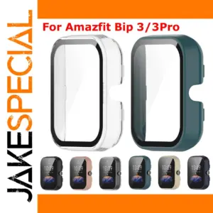 Amazfit Bip 3 Protective Glass Case