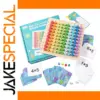Vibrant Wooden Multiplication Learning Board