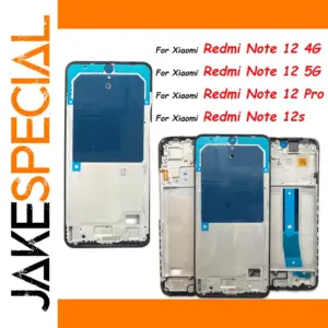 Xiaomi Redmi Note 12 Front Housing Frame in Multiple Colors