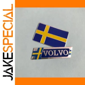 Polestar 12cm x 2.6cm Aluminum Trunk Logo Sticker