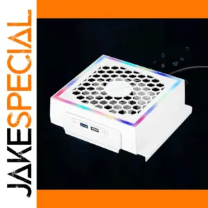 Xbox Series S RGB Cooling Fan with USB Ports