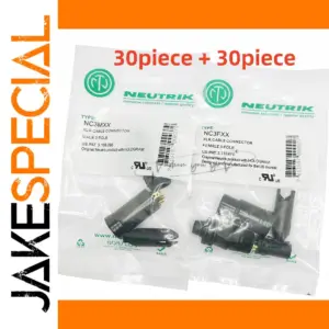 Set of 60 Gold XLR Connectors for Audio