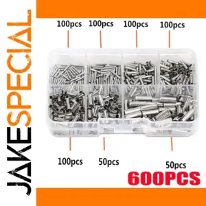 600-Piece Copper Ferrules Set for Electrical Wiring
