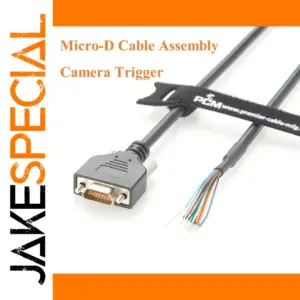 Micro-D 15Pin Camera Trigger Cable 1.8m