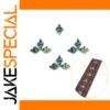 Vibrant Rhombus Shell Guitar Sound Points Set