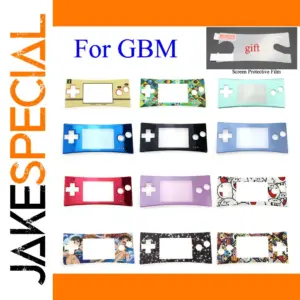 Vibrant Faceplate for G-ameboy Micro