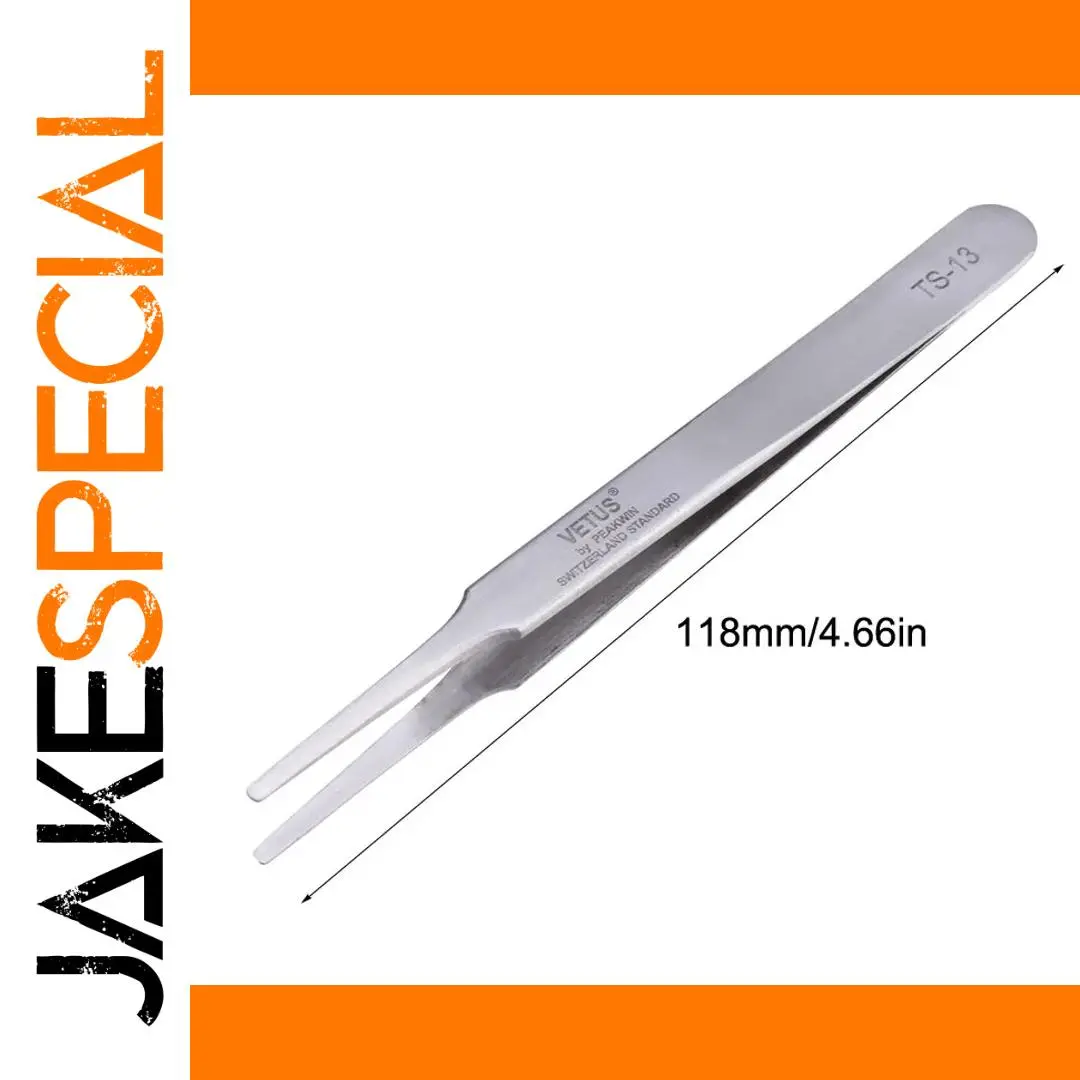 VETUS Switzerland TS-13 Precision Tweezers Set 1 VETUS Switzerland TS-13 Precision Tweezers Set