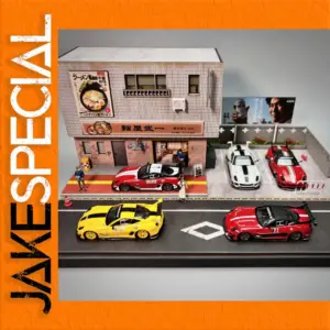 Sporty LS Model 1/64 Diecast Car in Vibrant Colors