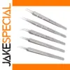 Precision Stainless Steel Tweezers Set for Electronics