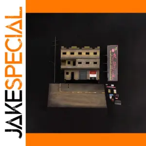 1:72 Scale Urban Battle Diorama Scene