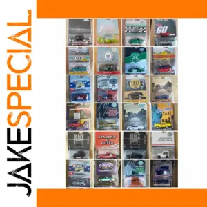 Vintage Ford Taxi Charger Diecast Model 1:64 Scale